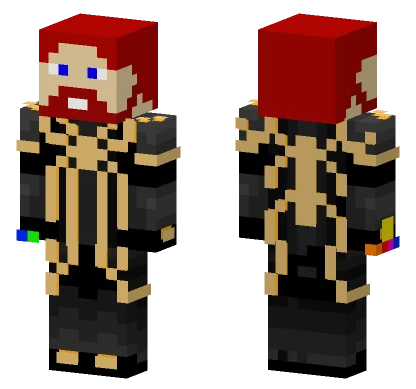 Cosmic Agent Minecraft skin
