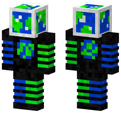 Cosmic Robot Explorer Minecraft skin