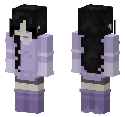 Cosy Wisterias Minecraft skin