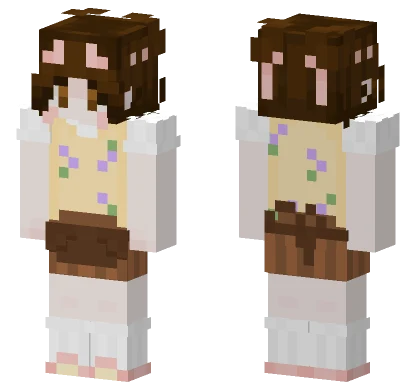 Cottagecore Aesthetic Minecraft skin