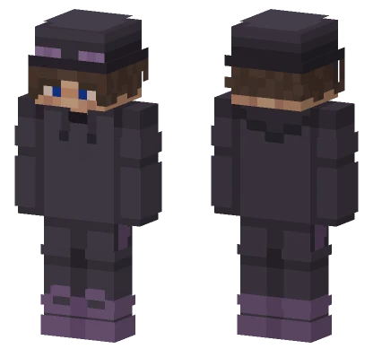 Couple Enderman Boy Minecraft skin