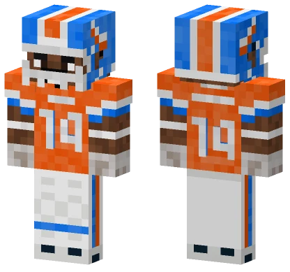 Courtland Sutton MFL Rush Minecraft skin
