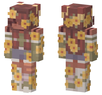 Cover Me In Sunflowers Minecraft skin
