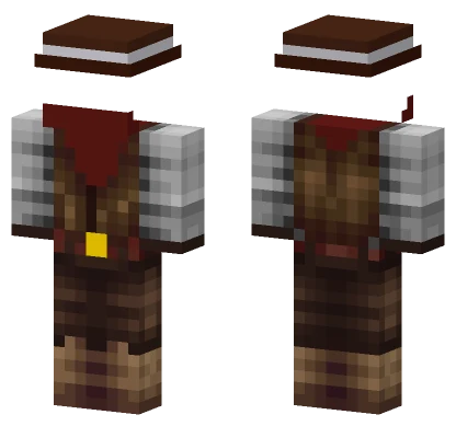 Cowboy Outfit Base B Minecraft skin