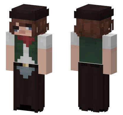 Cowgirl 2.0 Minecraft skin