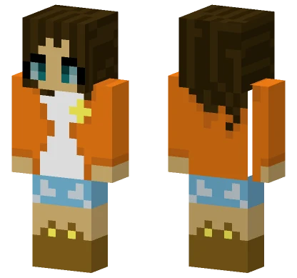 Cowgirl Outfit Minecraft skin