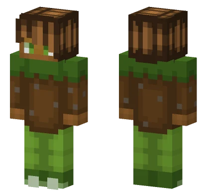 Cozy Grass Block Minecraft skin