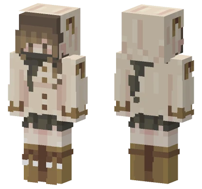 Cozy Winter Outfit Minecraft skin