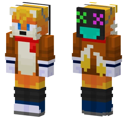 Crash Bandicoot Minecraft skin