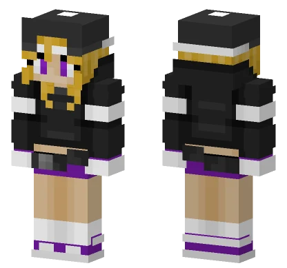 Crazy Fan Girl 2 Minecraft skin