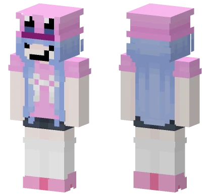 Crazy Kirby Minecraft skin