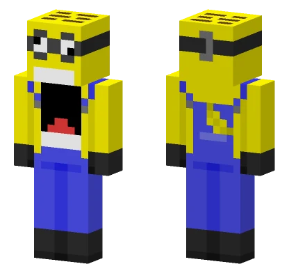 Crazy Minion Minecraft skin