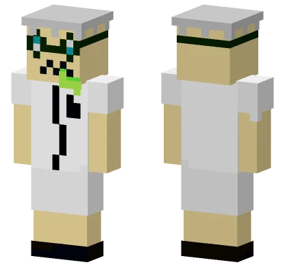 Crazy Prof Made For Fan Minecraft skin
