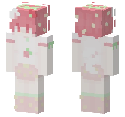 Cream Cheese Strawberry Jam Minecraft skin