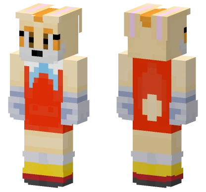 Cream The Rabbit Sonic Minecraft skin