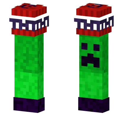 Creeper Boom Minecraft skin