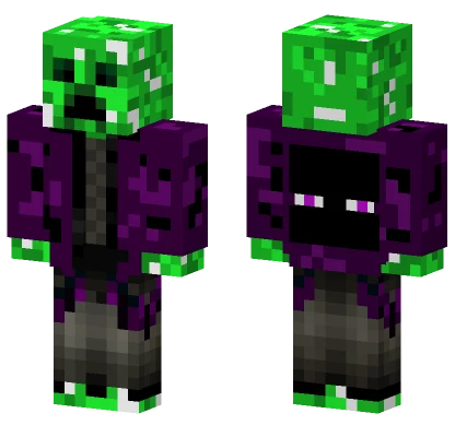 Creeper Enderman Hoodie Minecraft skin
