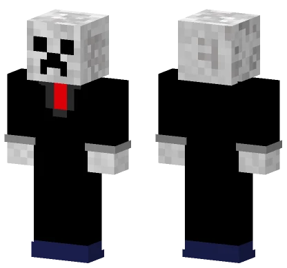 Creeper Face Boy Minecraft skin