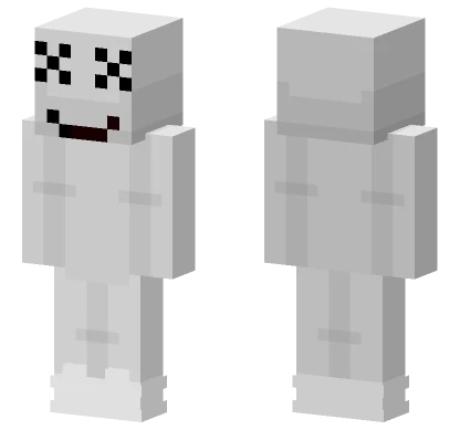Creeper Face Dead Minecraft skin