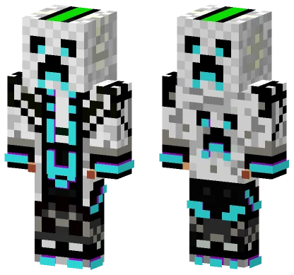Creeper Futur Suit Minecraft skin