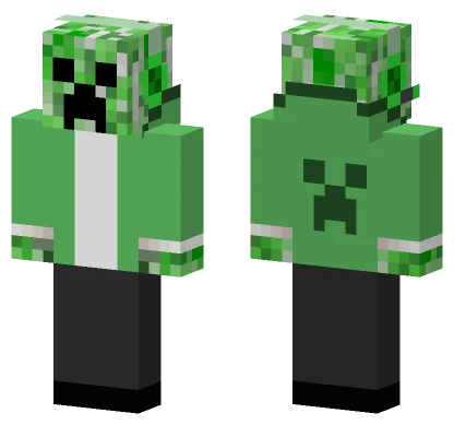 Creeper Gamer Minecraft skin