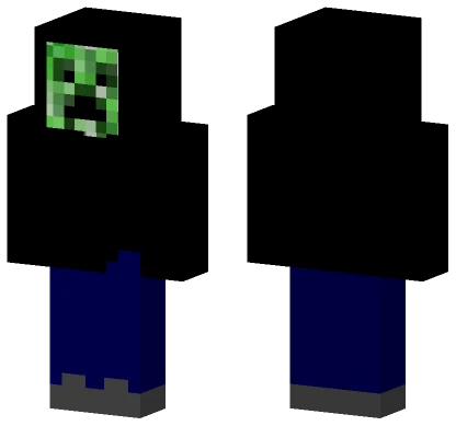 Creeper Hoodie Minecraft skin