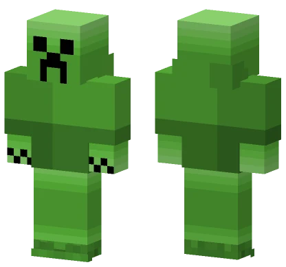 Creeper Hoodie Minecraft skin