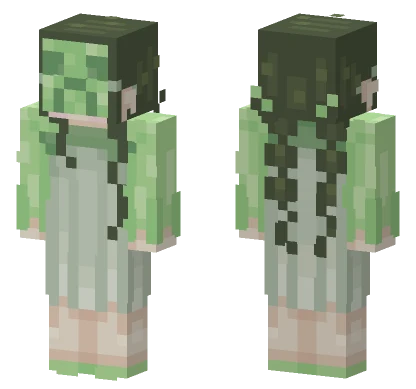 Creeper Mask Minecraft skin