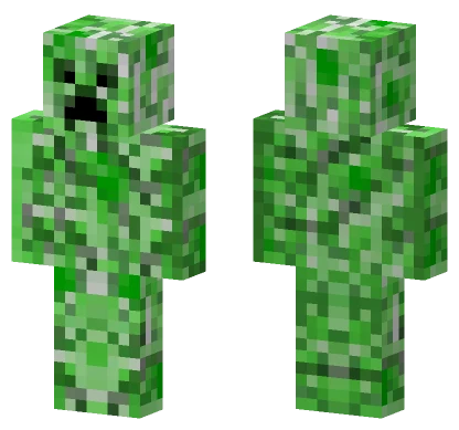 Creeper Normal Minecraft skin