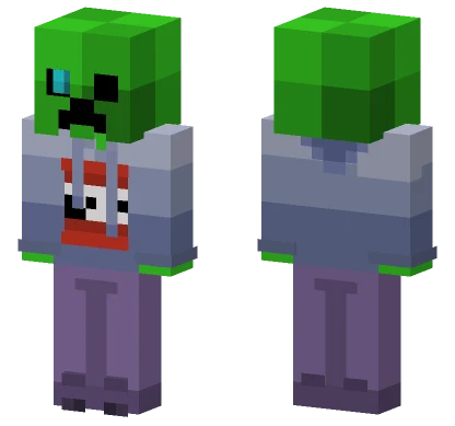 Creeper V2 Minecraft skin