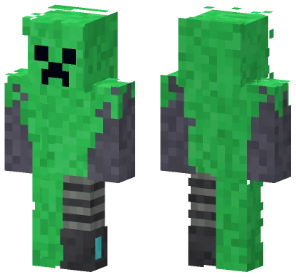 Creepy Creeper Landscape Minecraft skin