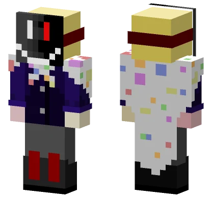 Creepy Masked Boy Minecraft skin