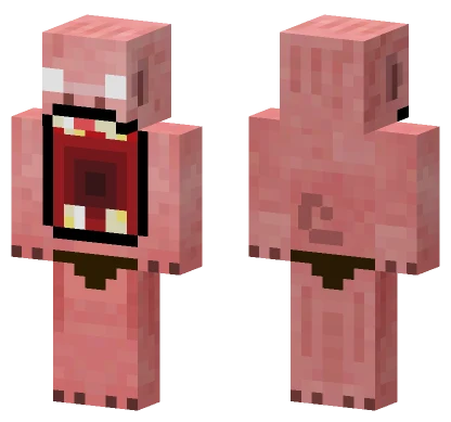 Creepy Pig Minecraft skin