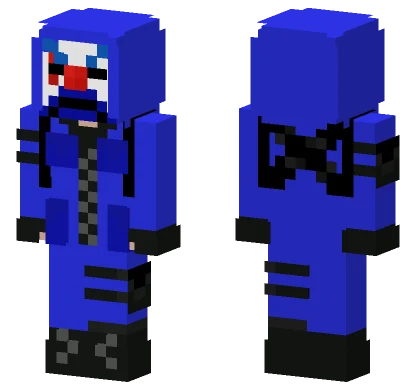 Criminal Azul FF Minecraft skin