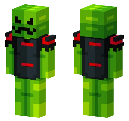 Crimson Caverns Minecraft skin