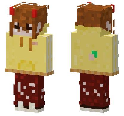 Crimson Cowboy Skin Minecraft skin