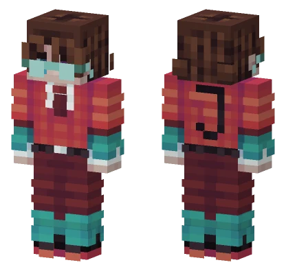 Crimson Cyclops Pandora Box Minecraft skin