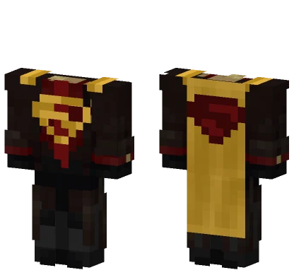 Golden Starman Suit Minecraft skin