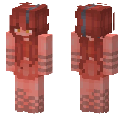 Crimson Forest Monster Minecraft skin