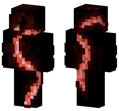 Crimson Infection Minecraft skin