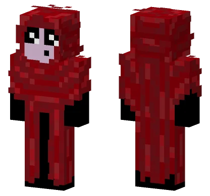 Crimson Knight Armor Minecraft skin