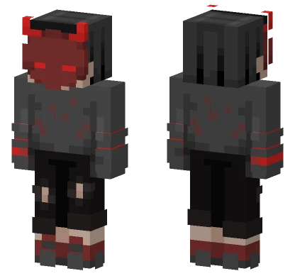 Crimson RQ Minecraft skin
