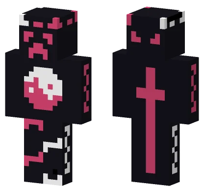 Crimson VX Minecraft skin