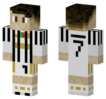 Cristiano Ronaldo Minecraft skin