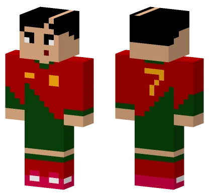 Cristiano Ronaldo Siu Minecraft skin