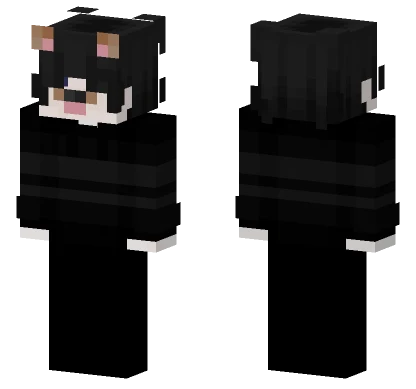 Cristiiii Black Hair Minecraft skin