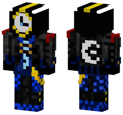 Cronopapiano Blue Suit Minecraft skin