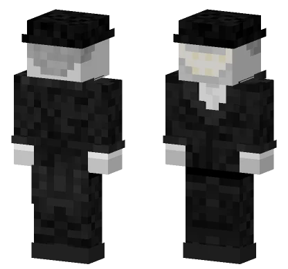 Crooked Man Minecraft skin