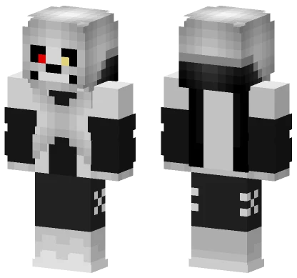 Cross Sans Minecraft skin
