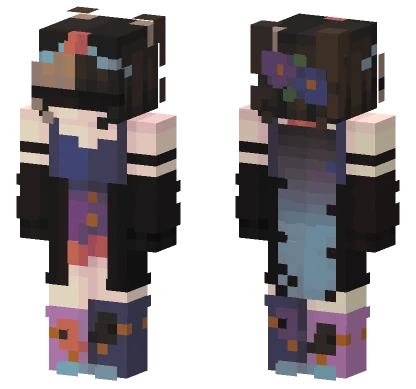 Crow Socktober 10 Minecraft skin
